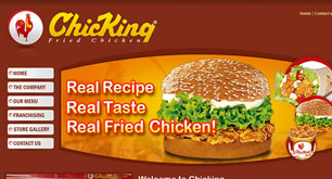 Chicking Fried Chicken - Website Designed By Savvyehosting